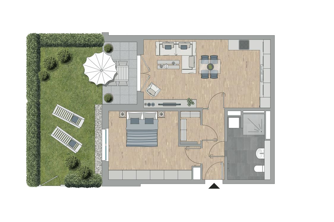 Grundriss Köln Vitalis